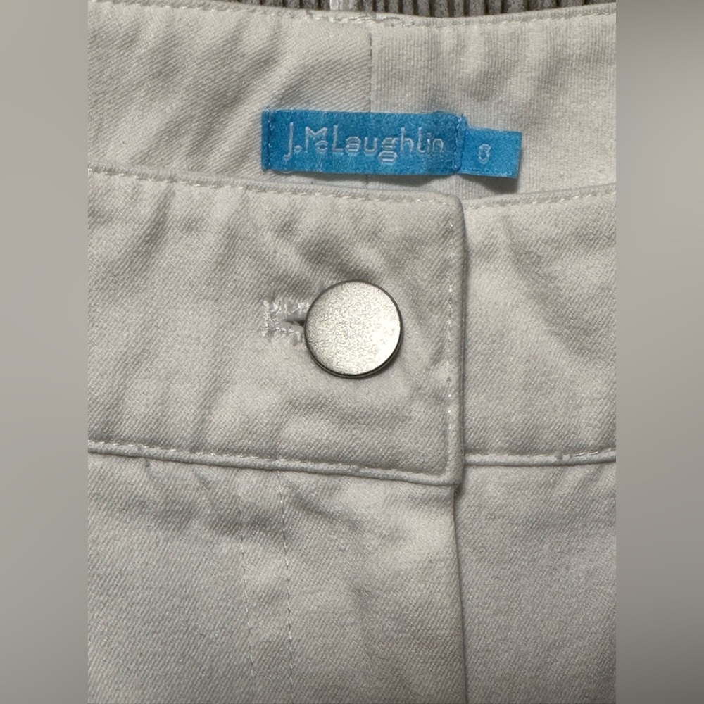 J. McLaughlin White Jeans Sz 0 - Picture 6 of 7
